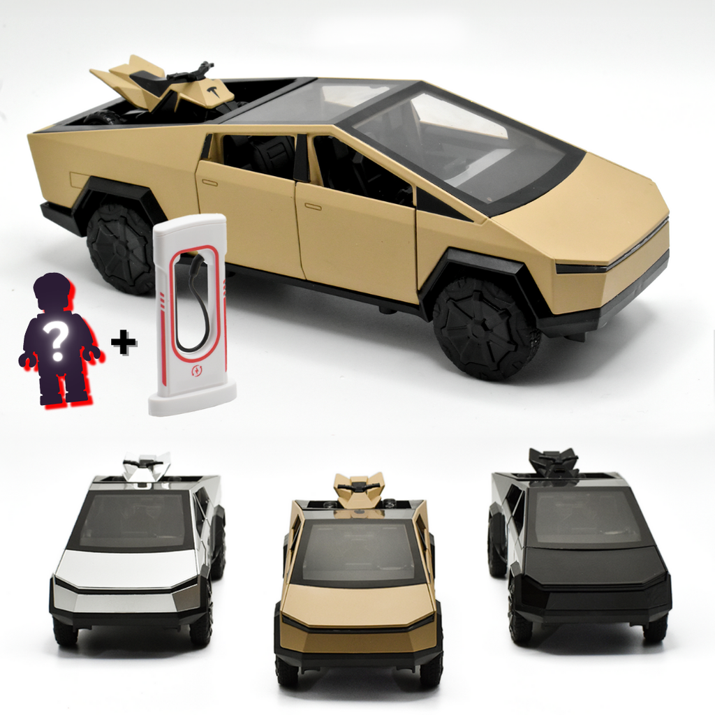 1/28 Cyber Toy Pickup Truck *BONUS* ATV & Charging Station