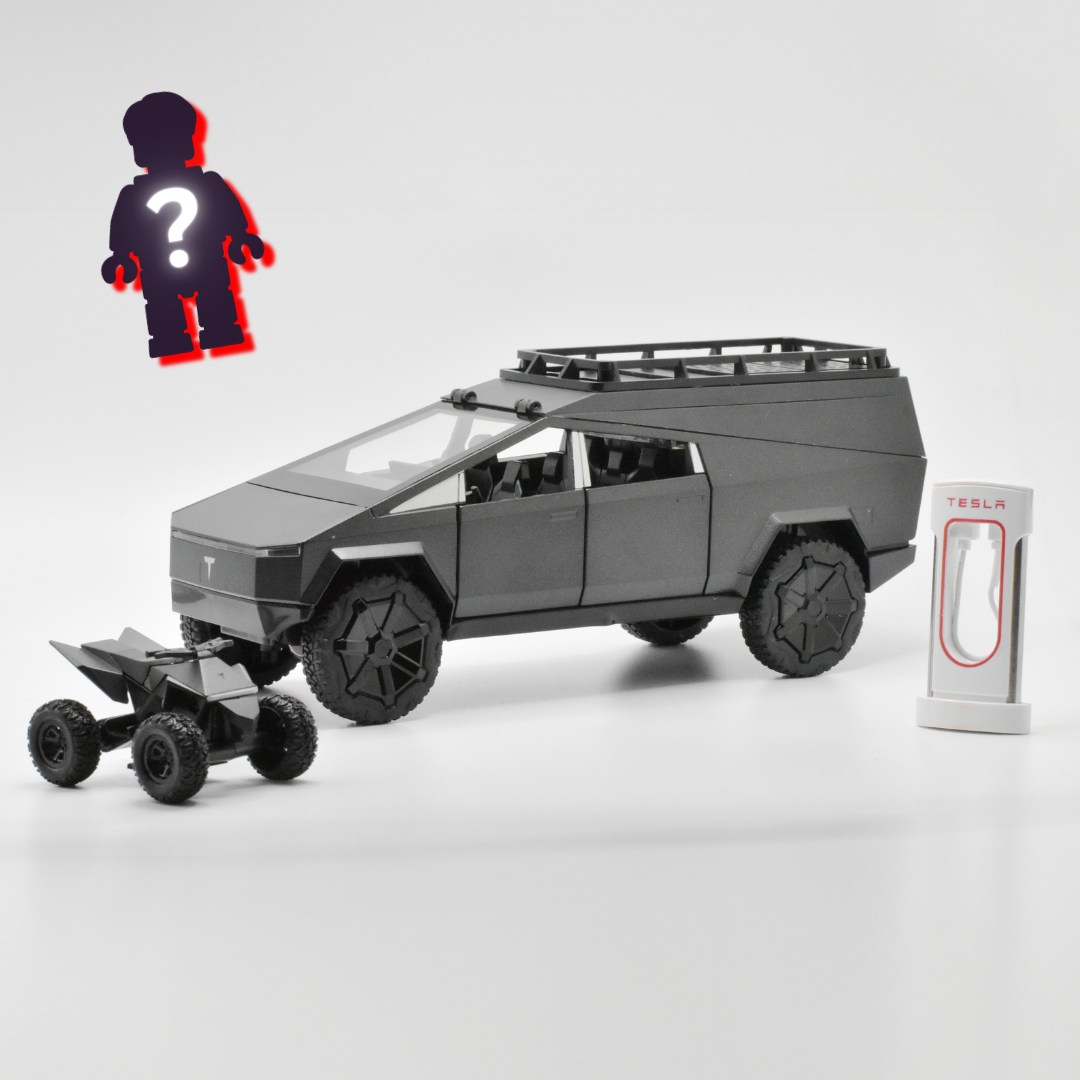 1/24 Cyber Toy Truck Camper *BONUS* ATV & Charging Station