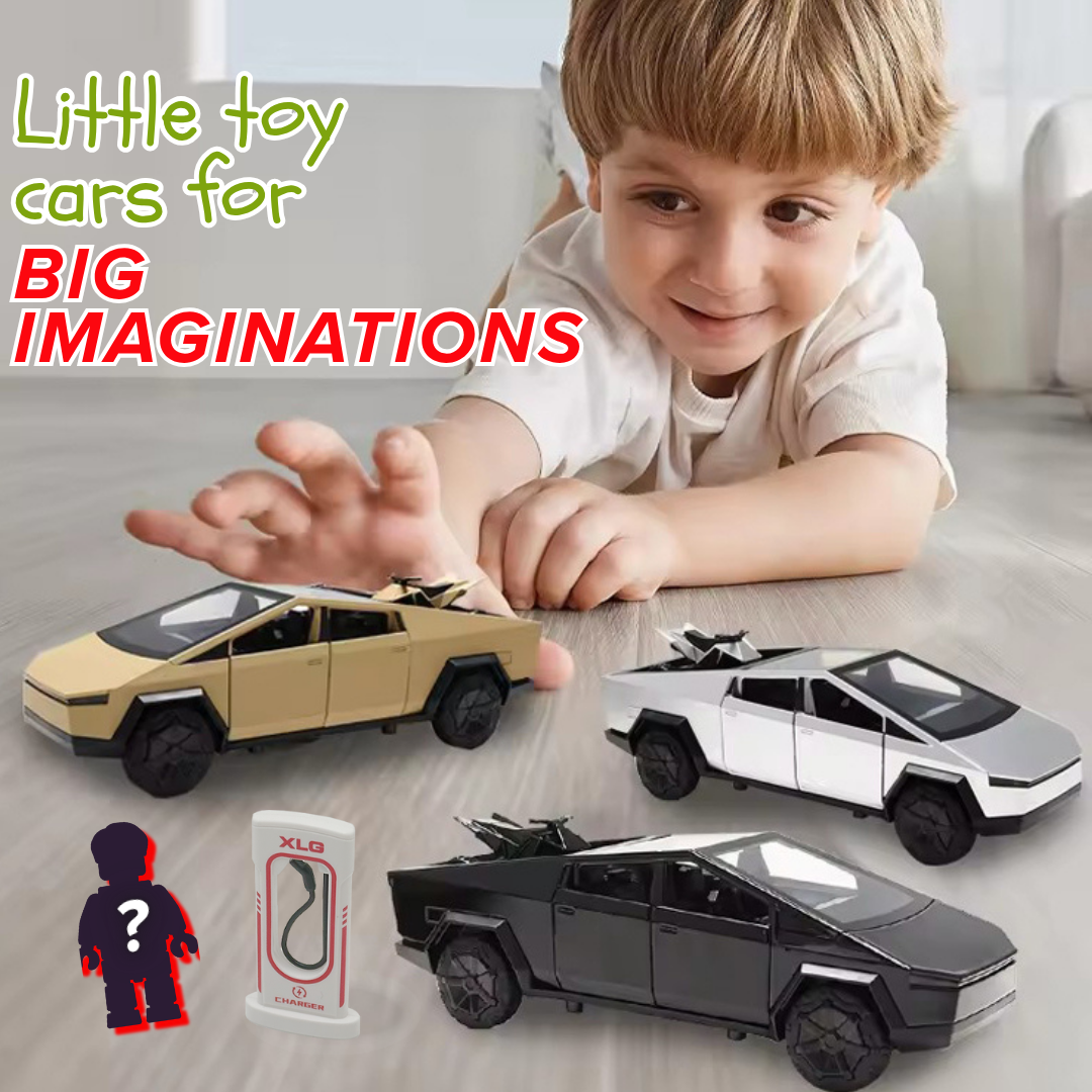 1/28 Cyber Toy Pickup Truck *BONUS* ATV & Charging Station