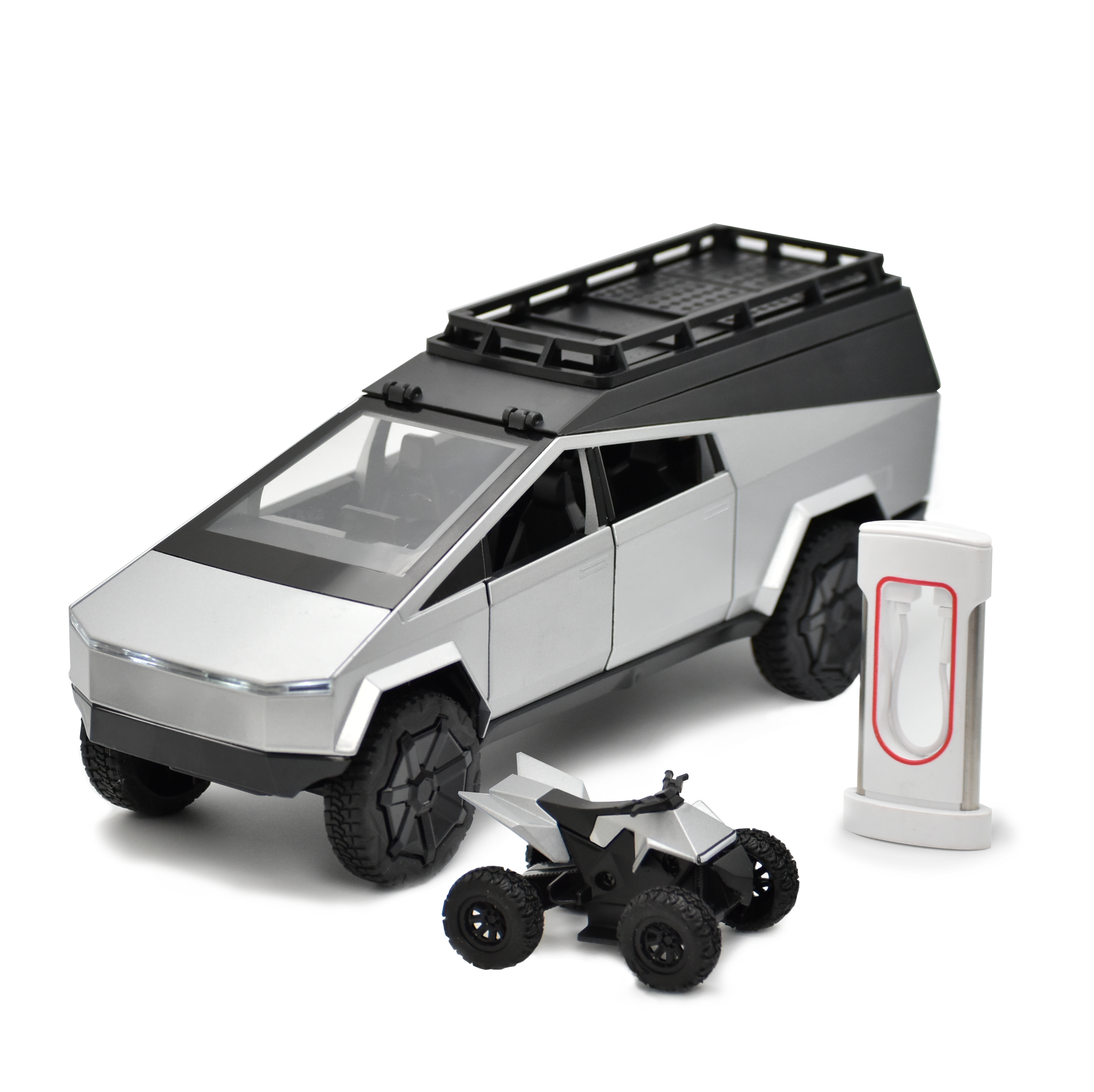 1/24 Cyber Toy Truck Camper *BONUS* ATV & Charging Station