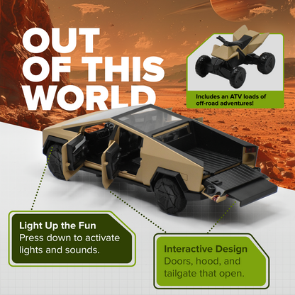 Cyber Toy Pickup Truck - 1:32 Scale