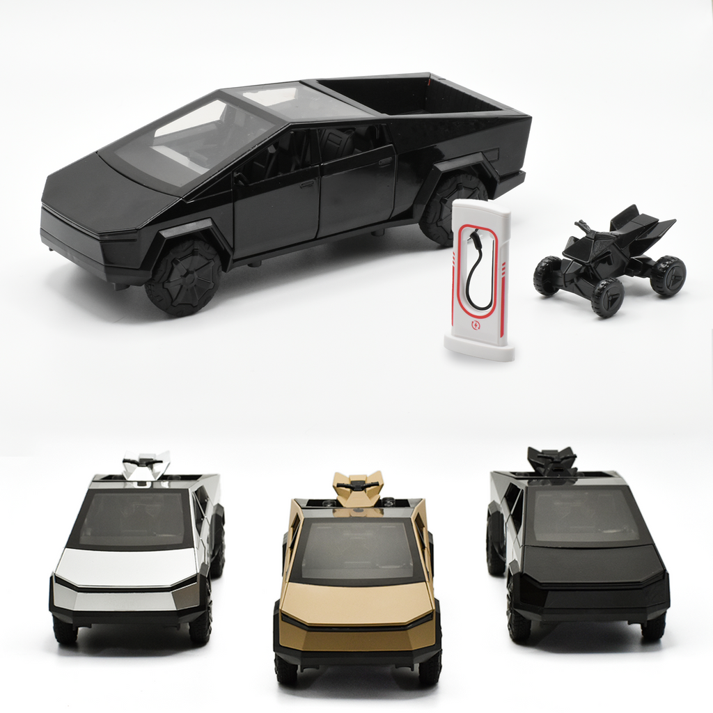 1/28 Cyber Toy Pickup Truck *BONUS* ATV & Charging Station